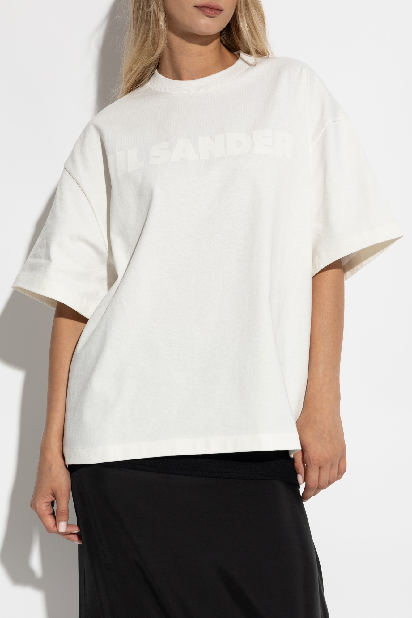 JIL SANDER T-shirt with logo | Women's Clothing | Vitkac JIL SANDER T-shirt with logo | Women's Clothing | Vitkac